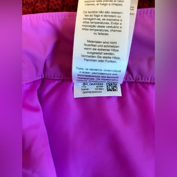 Columbia Youth Snow Pant Hot Pink 1523691530 (starchaser Peak II) XL 18-20‎ - Picture 5 of 8
